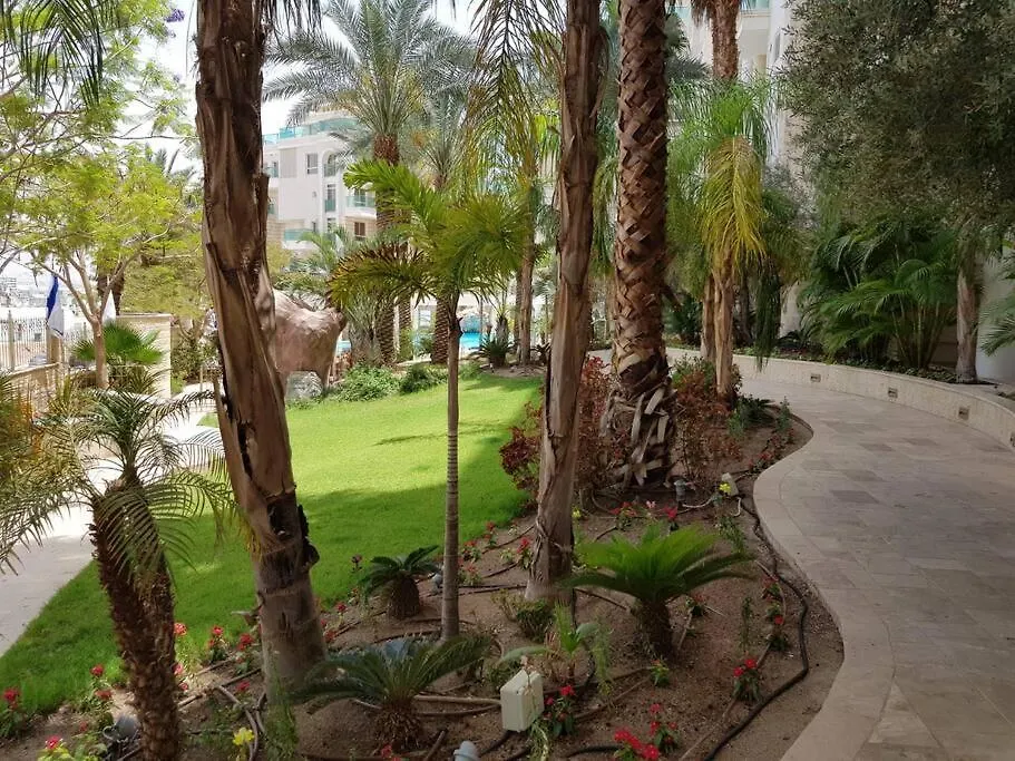 Top Luxury De Golf Exclusive Resort Apt With Pool Sauna Jim Eilat İsrail