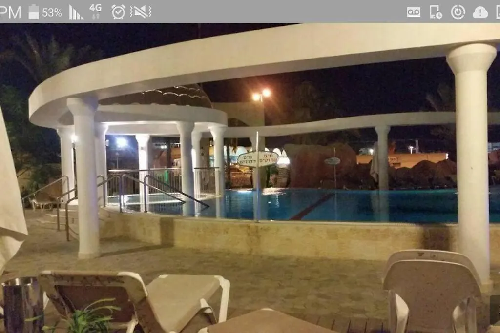 Top Luxury De Golf Exclusive Resort Apt With Pool Sauna Jim Eilat 0*,
