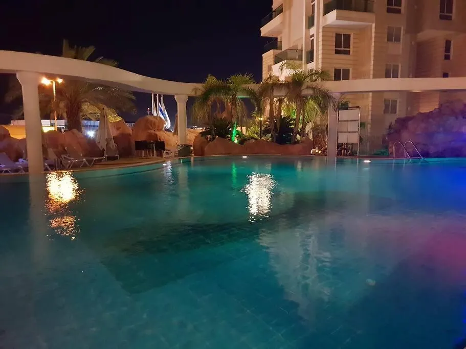 Top Luxury De Golf Exclusive Resort Apt With Pool Sauna Jim Eilat